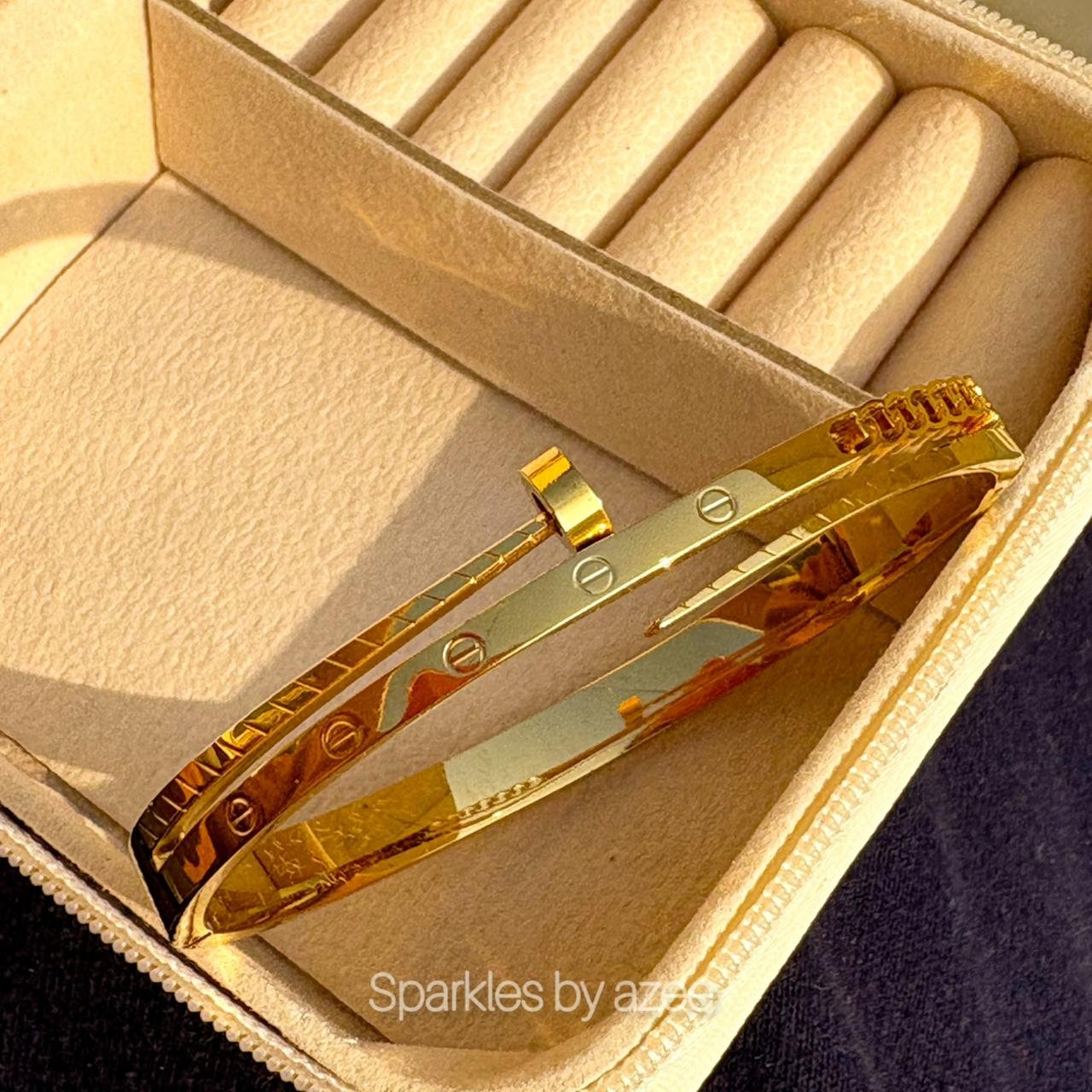 Luxuary Nail Cuff - 18K Gold Plated 